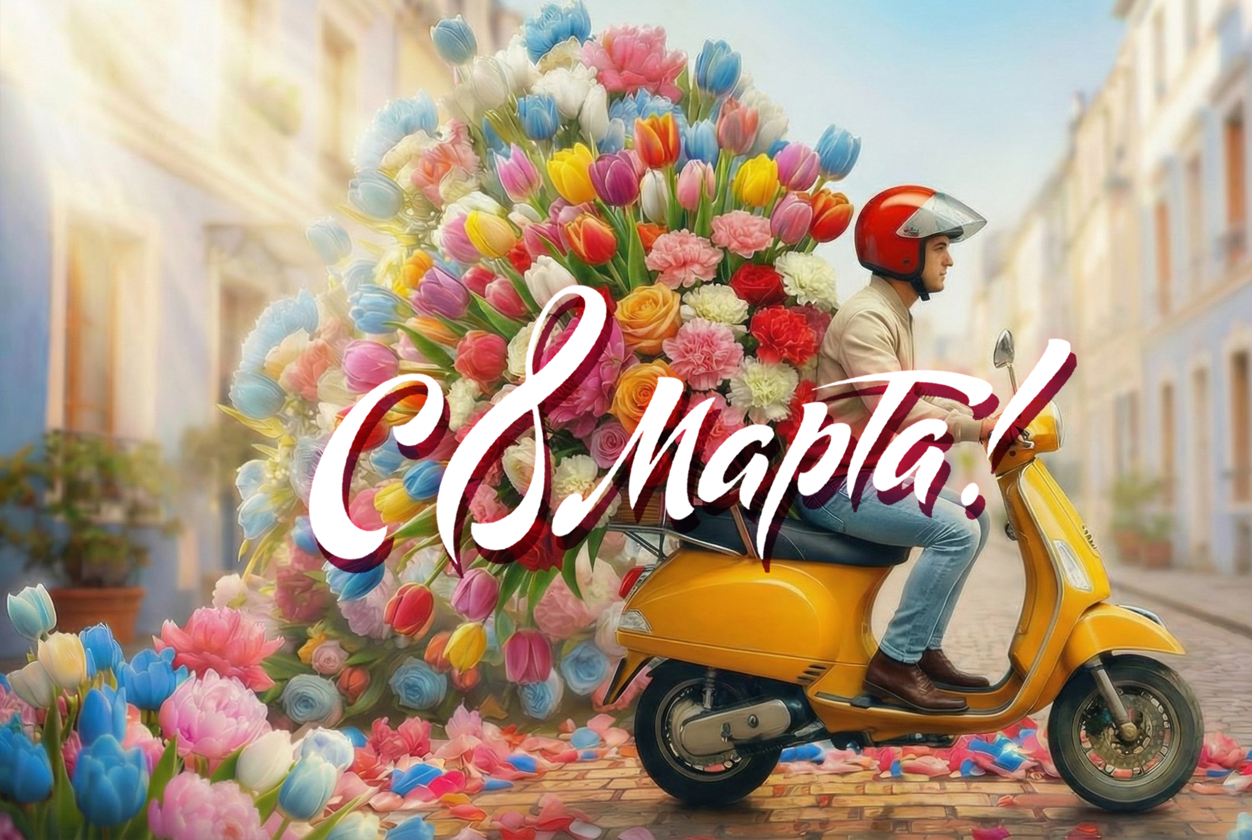 С 8 Марта, красотки!